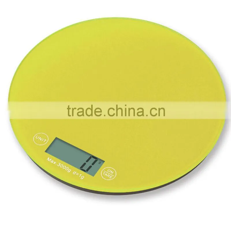 5kg/1g toughened glass food electronic digital kitchen scale
