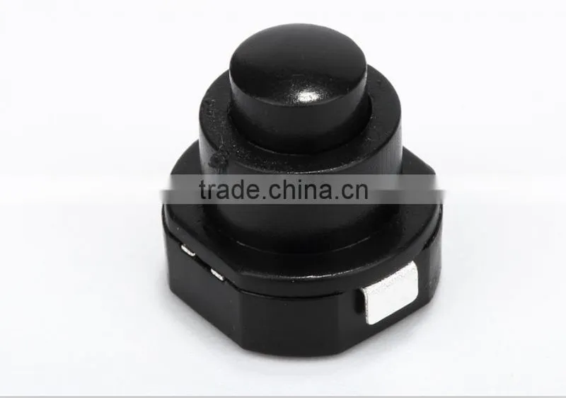 PTS-10 Flashlight push putton switch with plastic materials