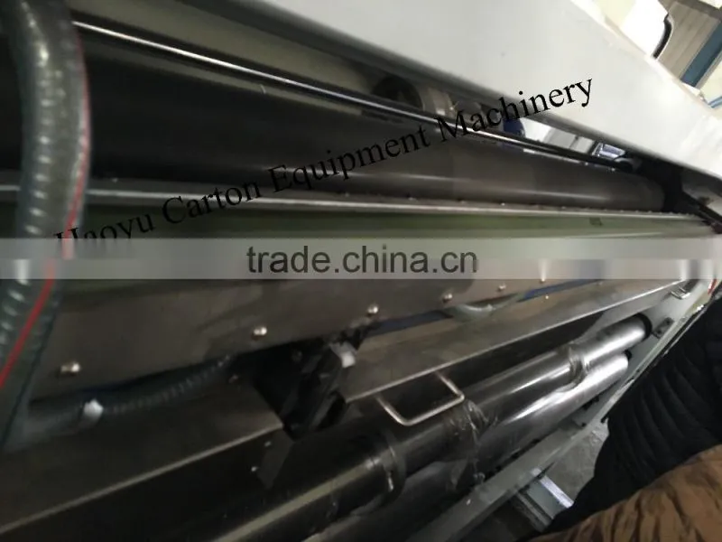 High speed automatic carton box flexo printer slotter die cutter machine