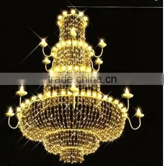 Indoor crystal hanging light new residential chandelier pendant light
