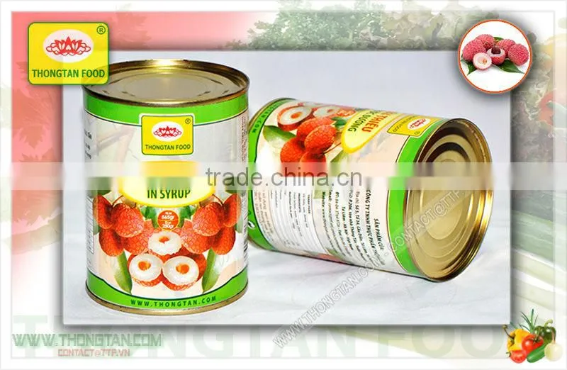 Vietnam canned lychee