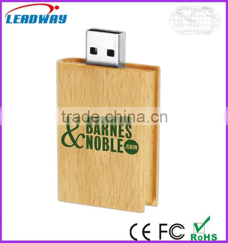 Wooden Bible Book USB 2.0 Flash Drive