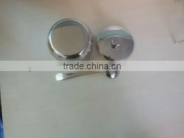 Stainless steel S/S Sugar Bowl/salt bowl/ with spoon