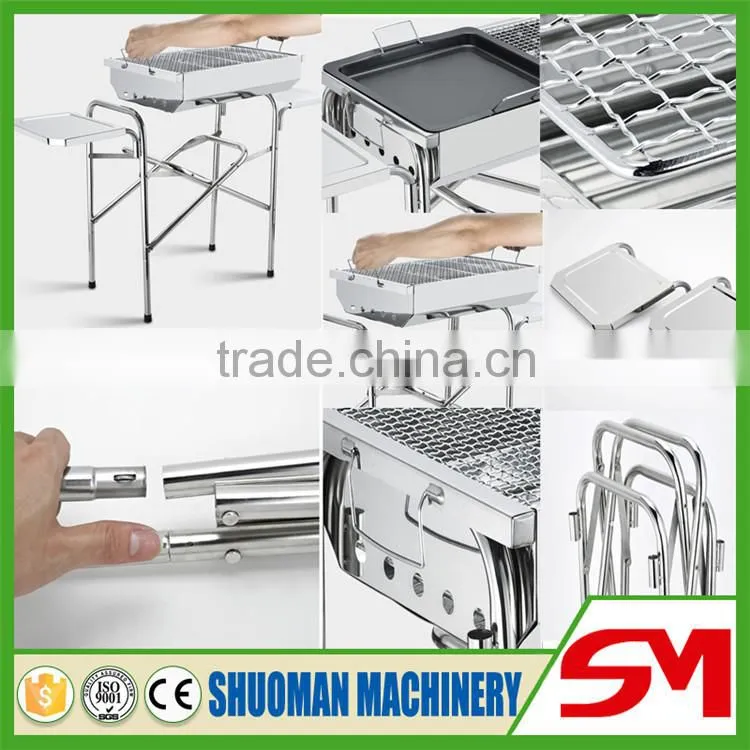 2016 top sale high quality welcomed kebab charcoal grill