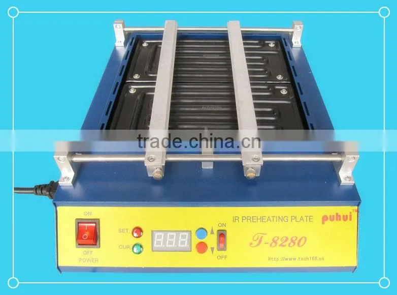 ir preheating plater, pcb led repair tools/infrared heat machine t8280