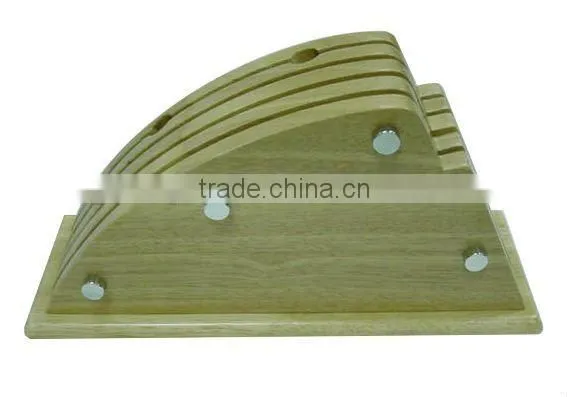 Wooden Kitchen Knife Block Cutlery Holder for Home and Restaurant