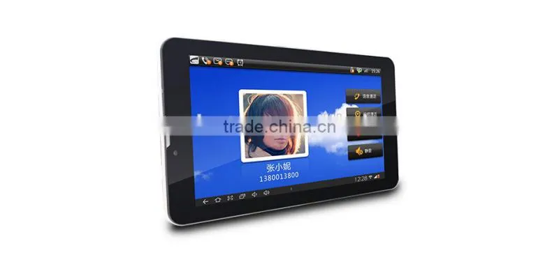 2015 best sales 7 inch MTK 8312 dual core, HD screen, dual camera, 3G phone call+GPS+Bluetooth, Phablet PC