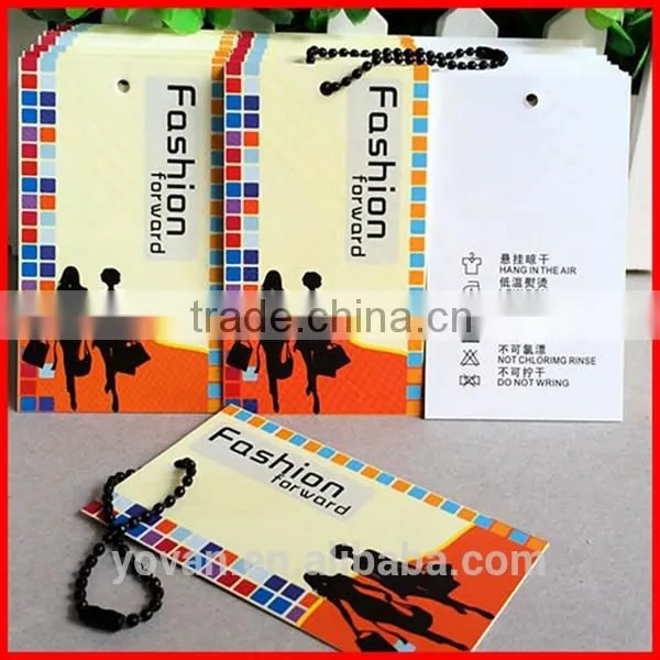 Top Design Black Custom Hang Tags Samples Wholesale Manufacture for sale