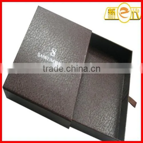 Customized Logo Printed Cardboard Drawer Bath Towel Box Wholesale