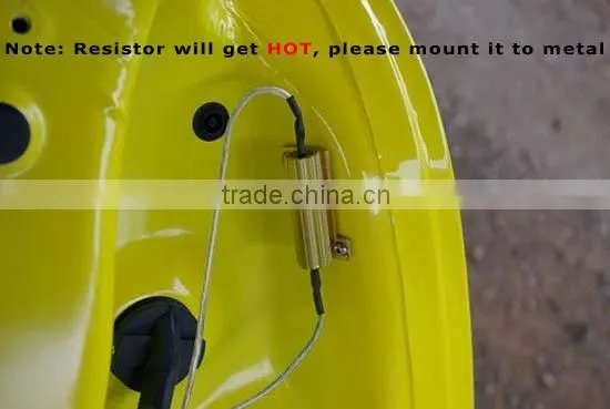 50W 6Ohm LED Load Resistors for LED Turn Signal Lights And LED License Plate Lights (Fix Hyper Flash, Warning Cancellor)