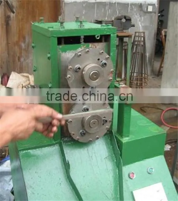 machine making steel fibers in concrete