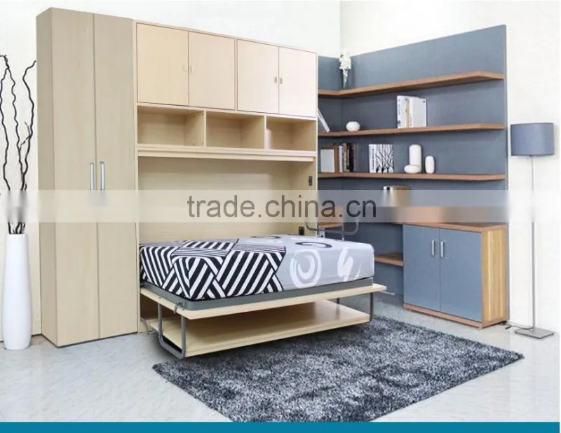 MURPHY HORIZONTAL WALL BED WITH TABLE MECHANISM