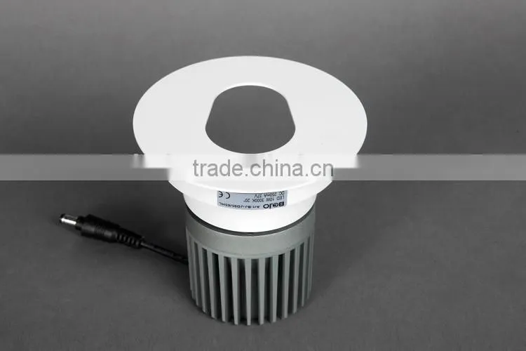 CE RoHS cob led downlight 9w 10w wall wash downlight