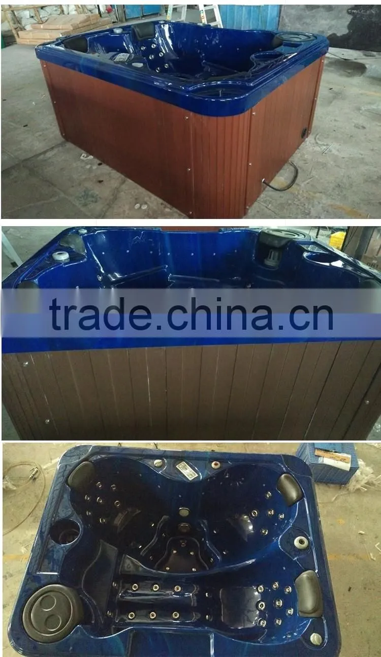 outdoor spa 3 person bathtub swimming poo hot spa p028