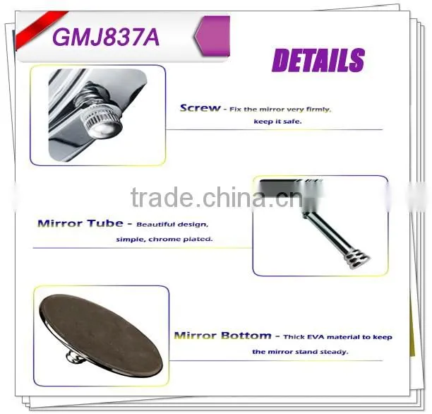 Metal material modern dressing table mirrors