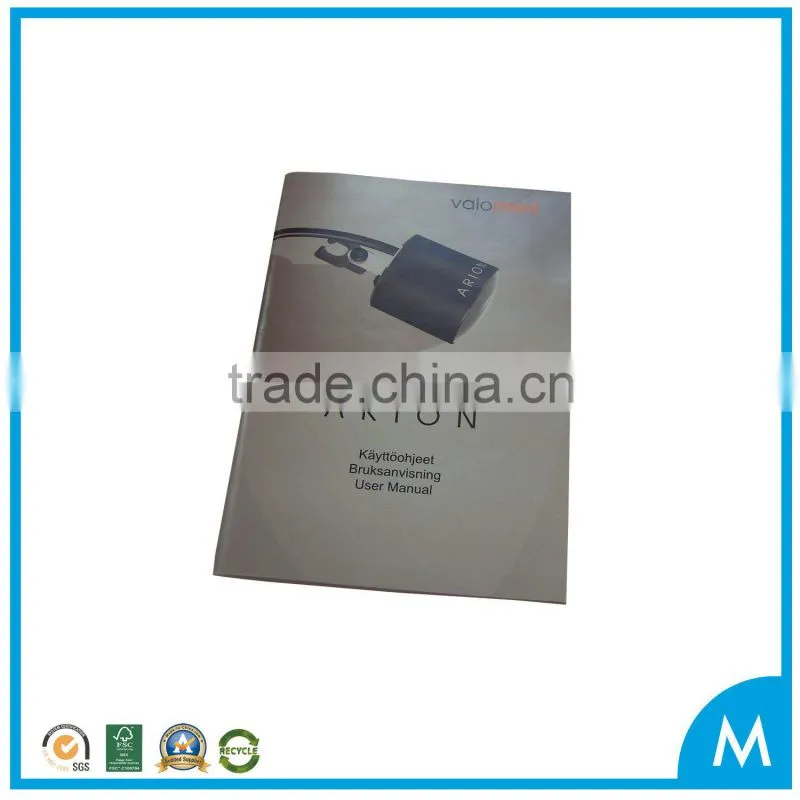 Printing for User manual, Catalogue, brochuer,magzine