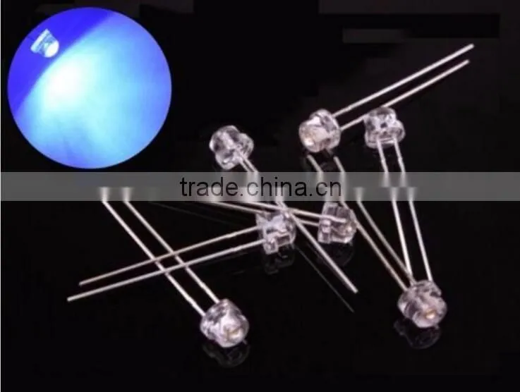 wholesale 4.8mm 5mm straw hat led electronic components