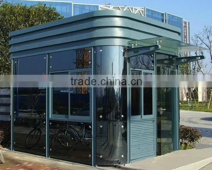 thermal insulation prefab sentry box house for canteen/shop