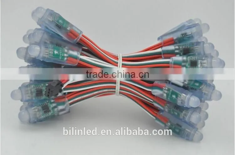 12mm RGB LED digital pixel ucs1903 waterproof for outdoor sign light