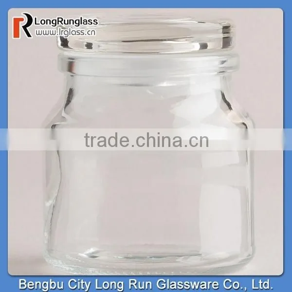 LongRun 3oz Round Spice Glass Jars with Lids Hot Sale Kitchen Glassware