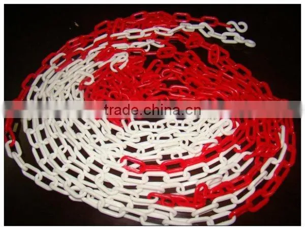 traffic roadway safety plastic chain