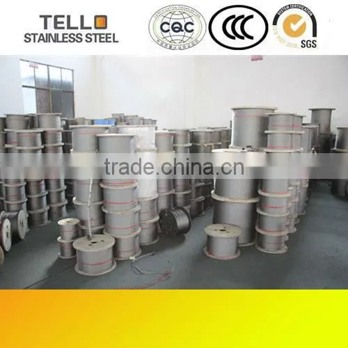 pvc coated galvanized steel wire rope