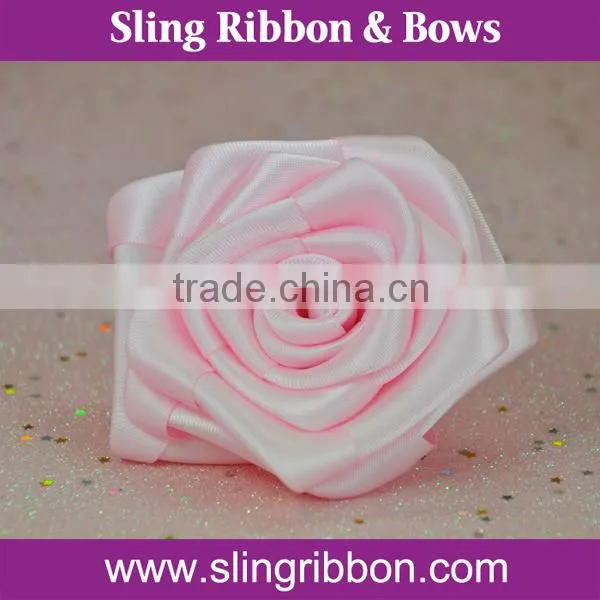 Rose Make Satin Ribbon Flowers