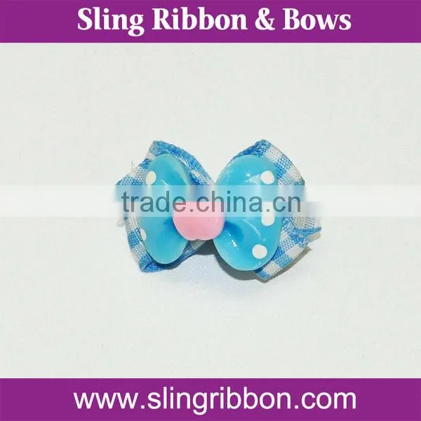 Hot Sale Now Handmade Ribbon Flowers Pet Ribbon Bows