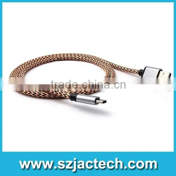type c usb cable 3.1 type c metal charging cable