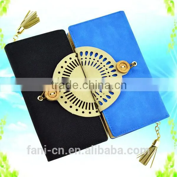 2015 new arrival multi card holder fancy PU leather wallet with custom design for women