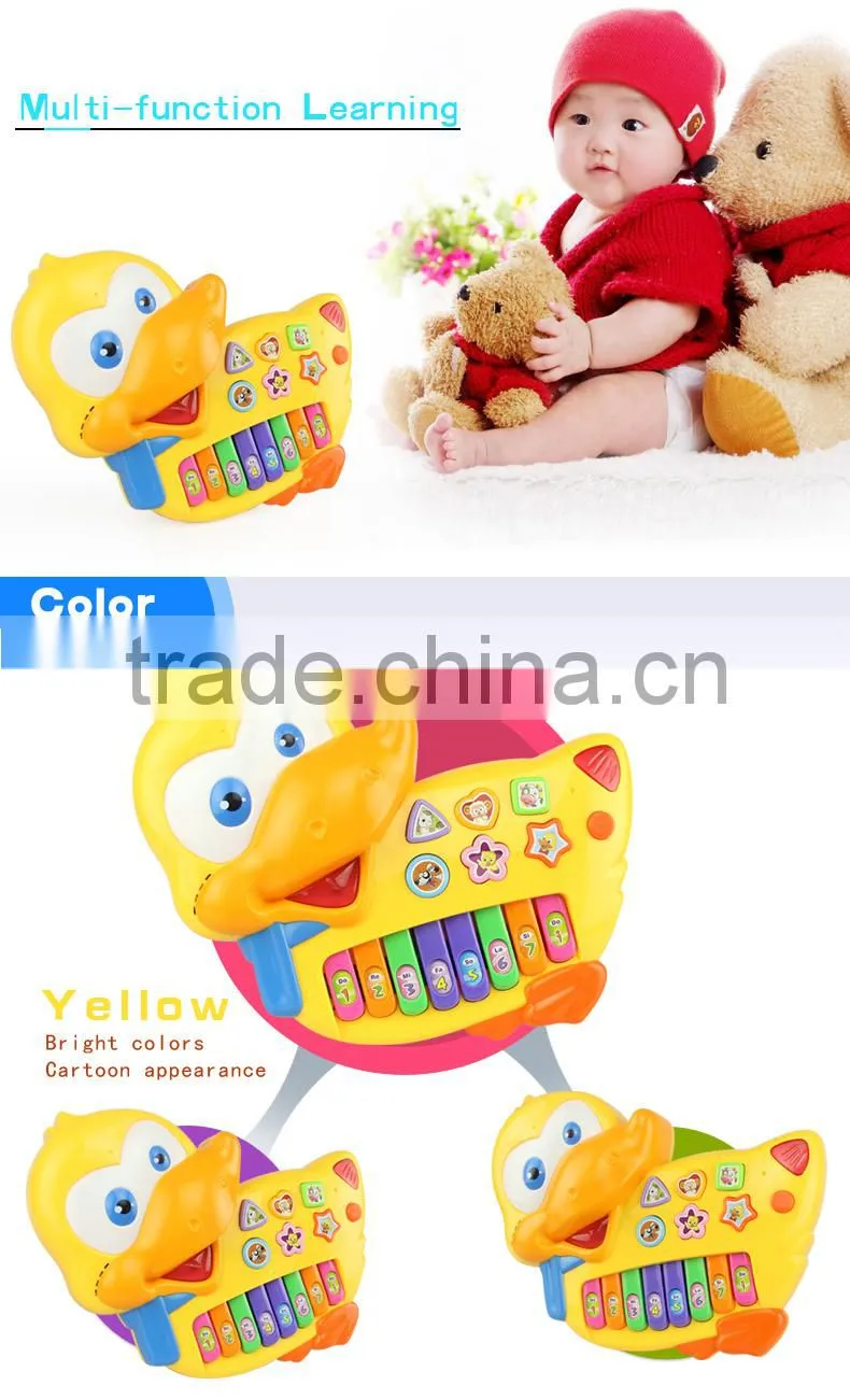 Education instrument music piano electronic plastic toys for children