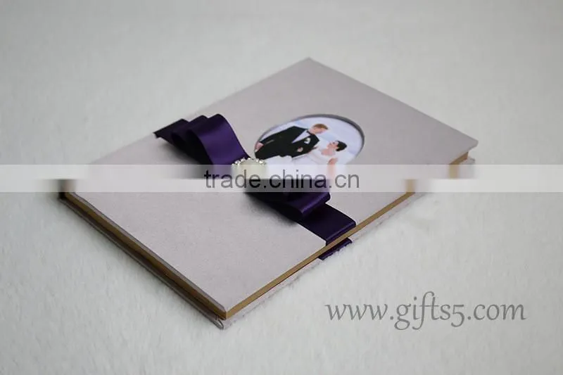 Wedding book made in handmade