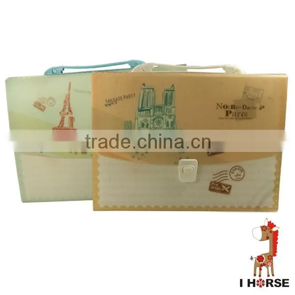 handmade pp expanding file folder
