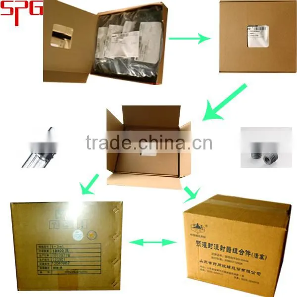 medical sterile disposable insulin syringe with plunger cap