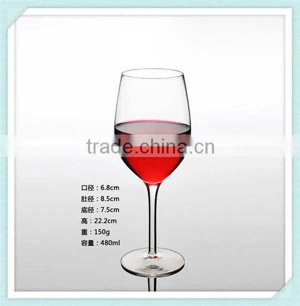Cheap crystal wine glass for sale