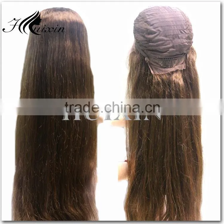 Factory Price Wholesale Human Hair Wigs Italian Yaki Full Lace Wig for Black Women