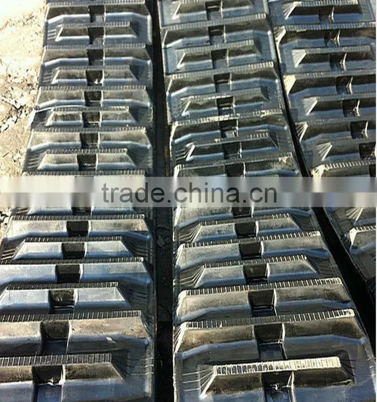350x90, 400x90 Paddy harvester rubber track, agriculture rubber track