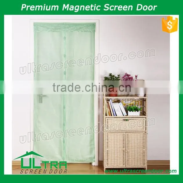 Snap Door Screen Curtain For Garage, Kitchen, Bedroom, Living Room