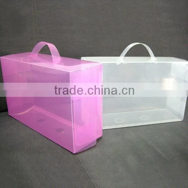 high quality cheap plastic shoe box wholesale