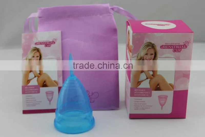 Reusable silicone Period Cup made of Best BPA Free