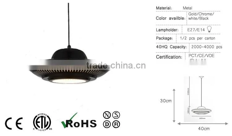 black metal pendant light with good quality cable