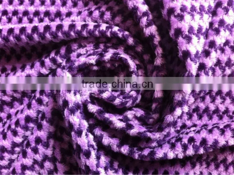 Cationic dyed fabric for making sofa