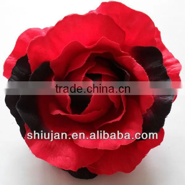chiffon flower with beads and pearl/artificial flower corsage