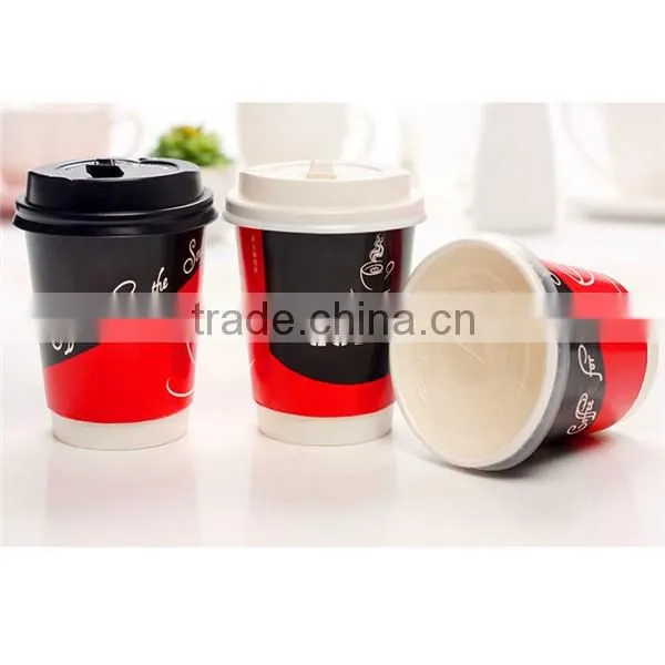 8oz/9oz paper cup with lid and low price from china supplier