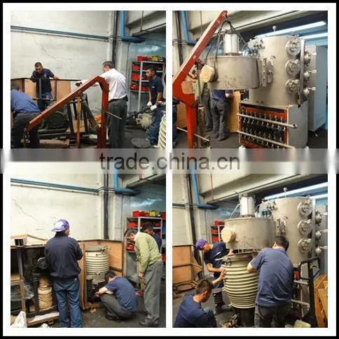 PVD Film Vacuum Plating Plant Automatic Ceramic Metallizing Coating