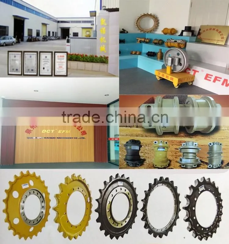KAINUO DCT China excavator track bottom roller for undercarriage parts
