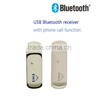 Mini usb audio bluetooth receiver with microphone