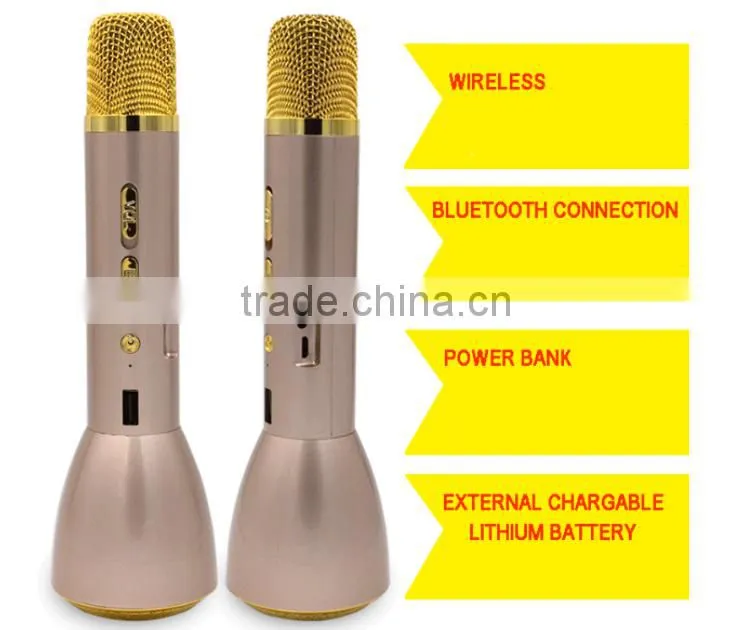 Wireless bluetooth handheld smallest wireless microphone k088