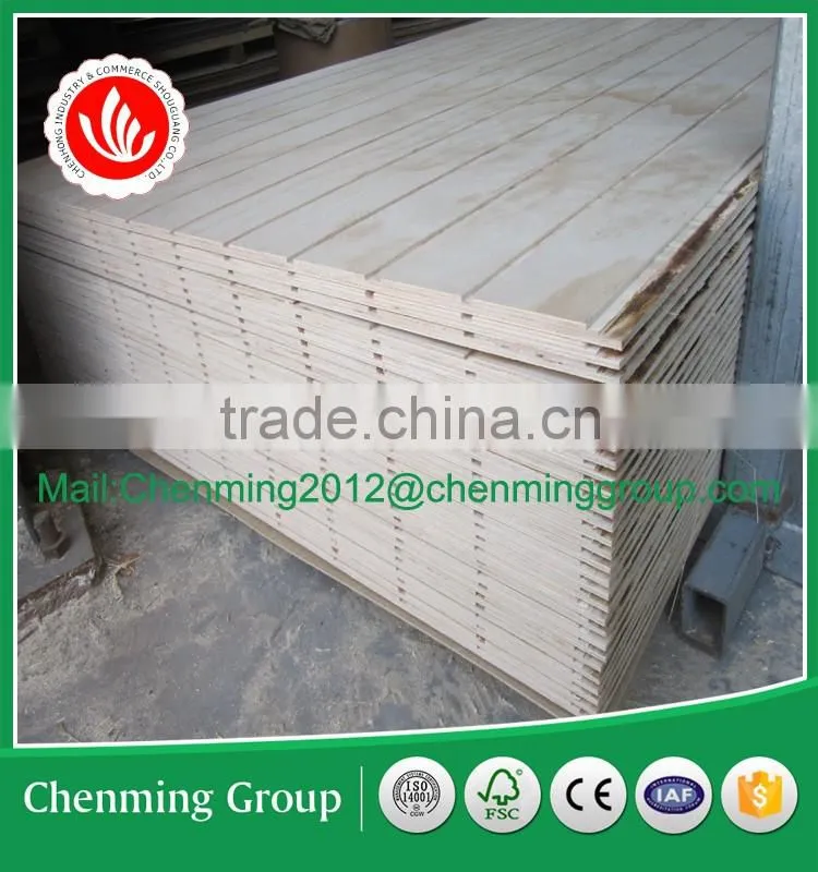 decorative pine groove plywood
