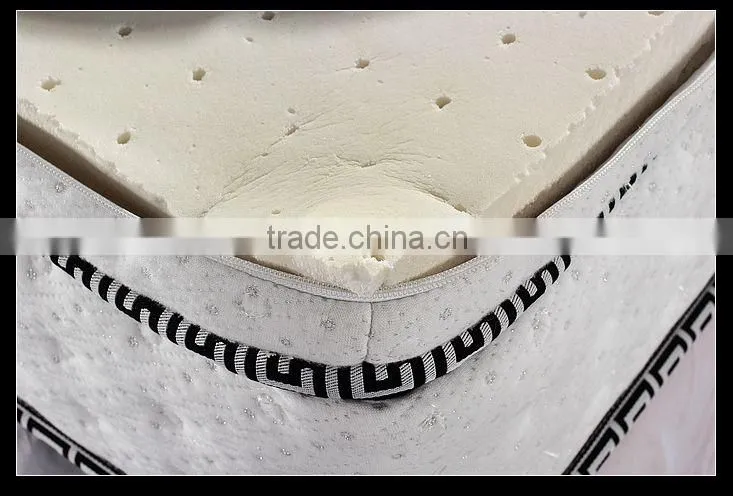 Compress memory foam mattress roll up packing DS-126